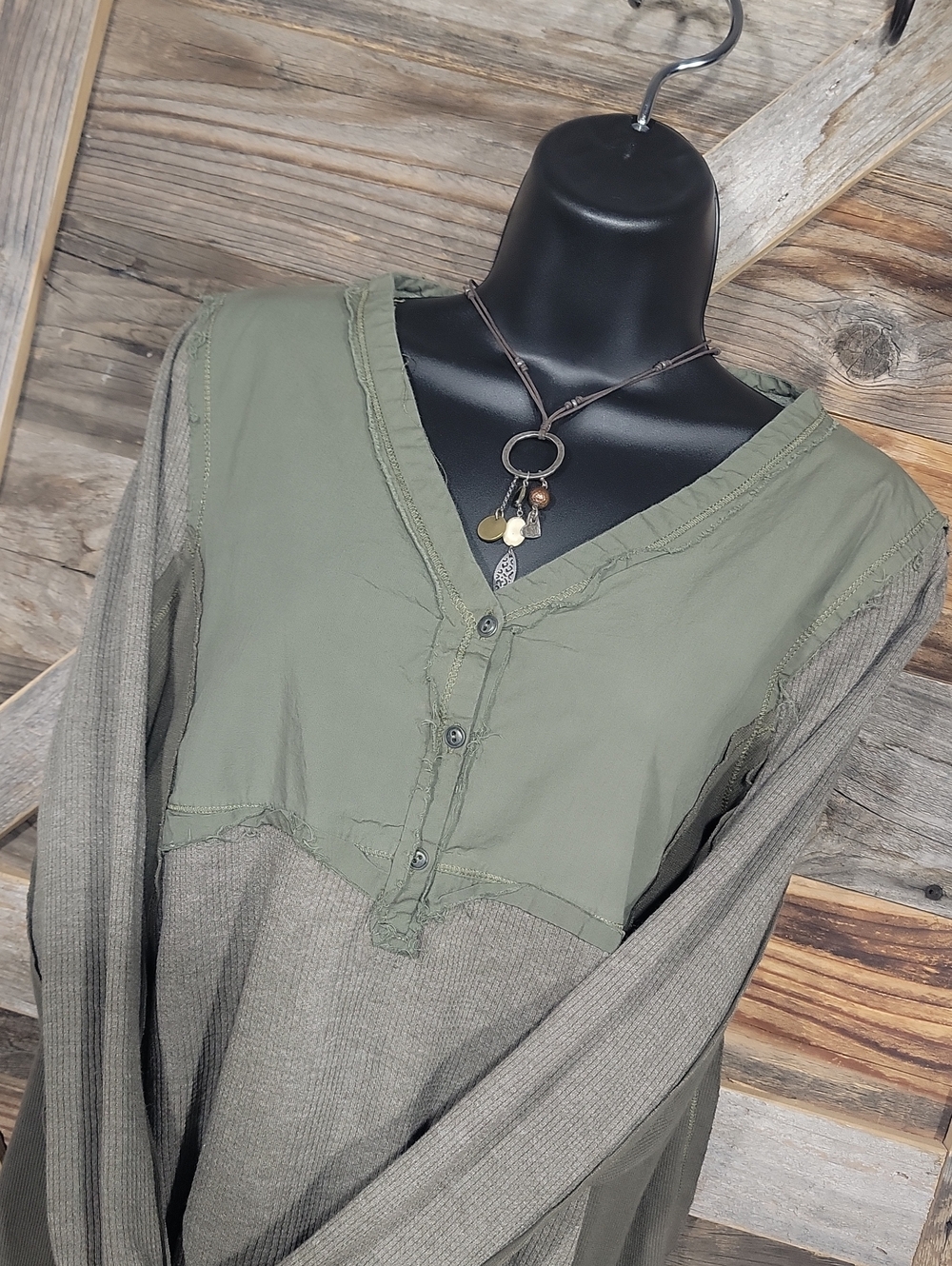 Sundance Waffle Knit Tunic Top - Picture 2 of 13